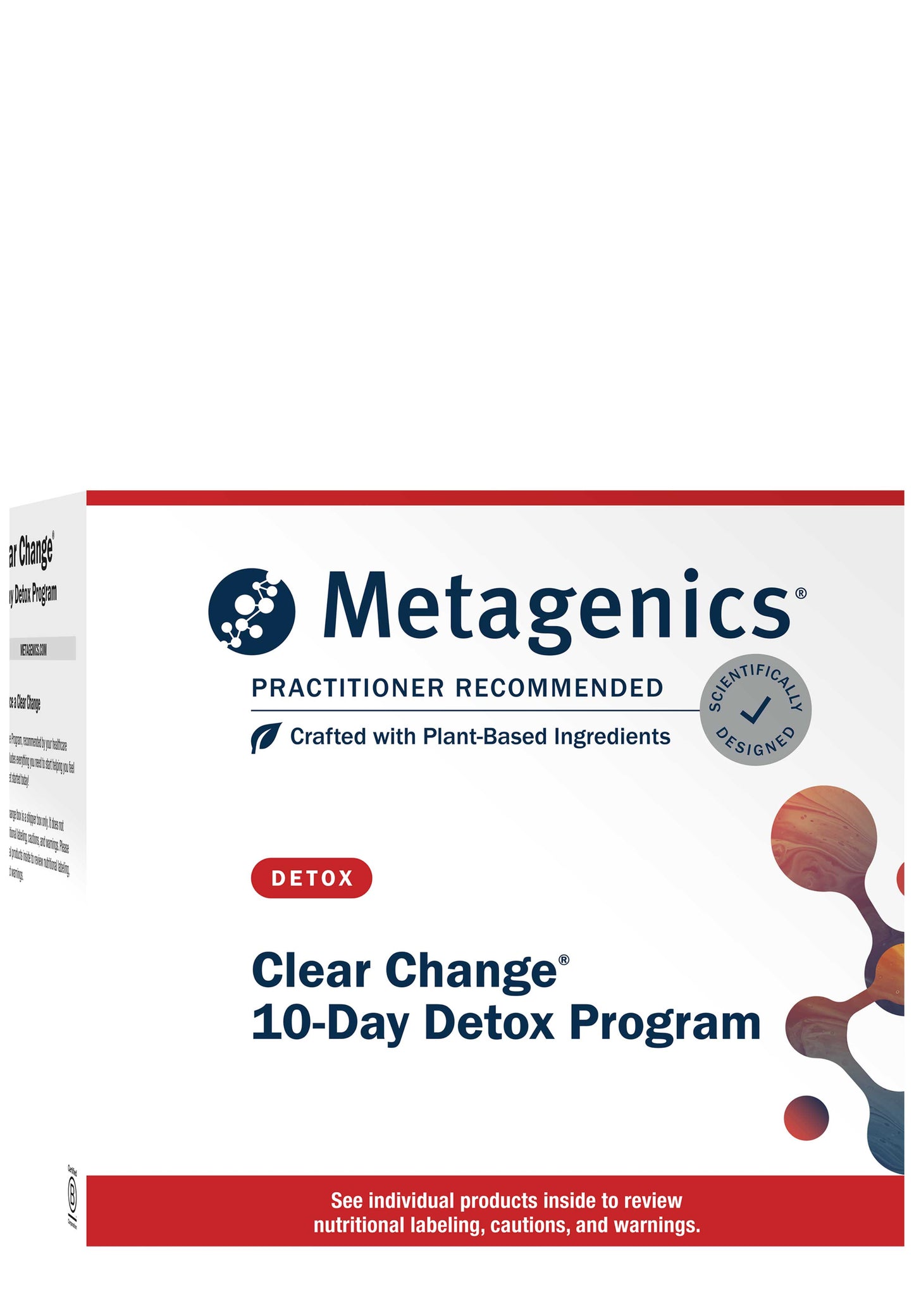 Metagenics Clear Change Plus pH 10-Day Detox Program