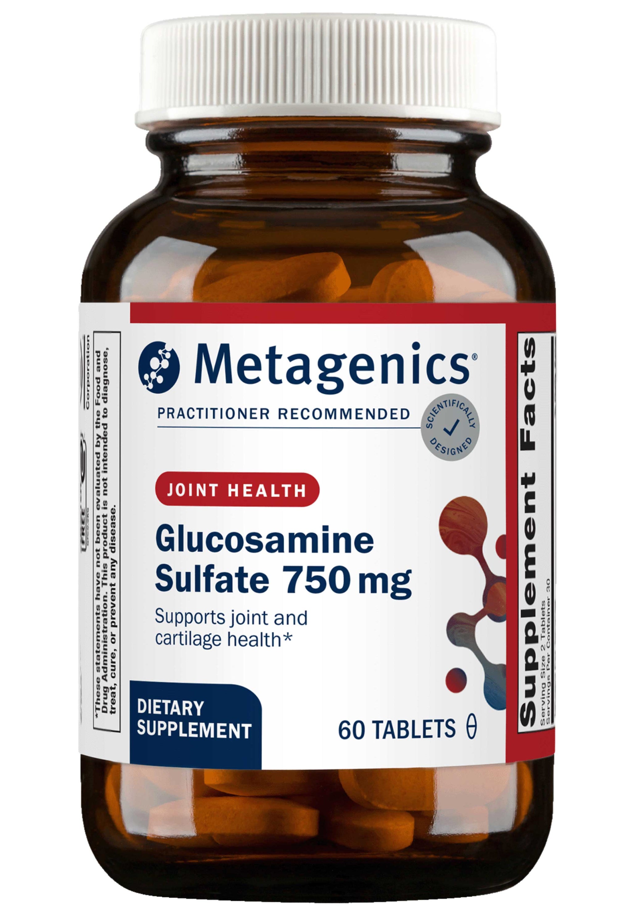 Metagenics Glucosamine Sulfate 750 mg