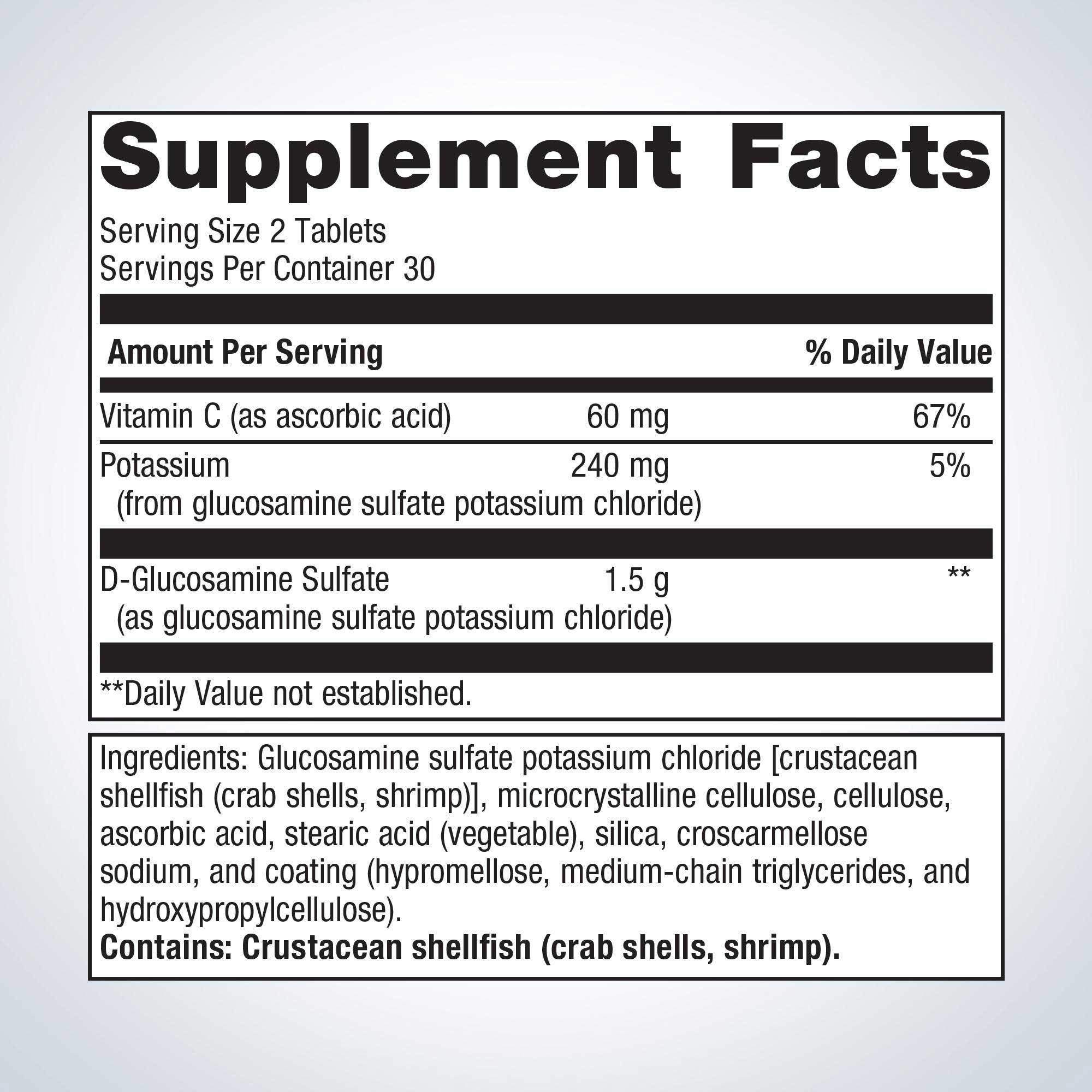 Metagenics Glucosamine Sulfate 750 mg