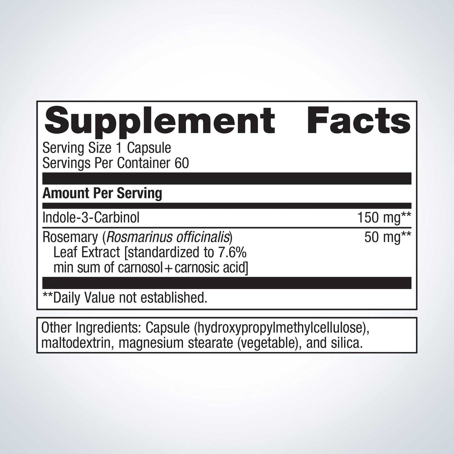 Metagenics Indole-3-Carbinol