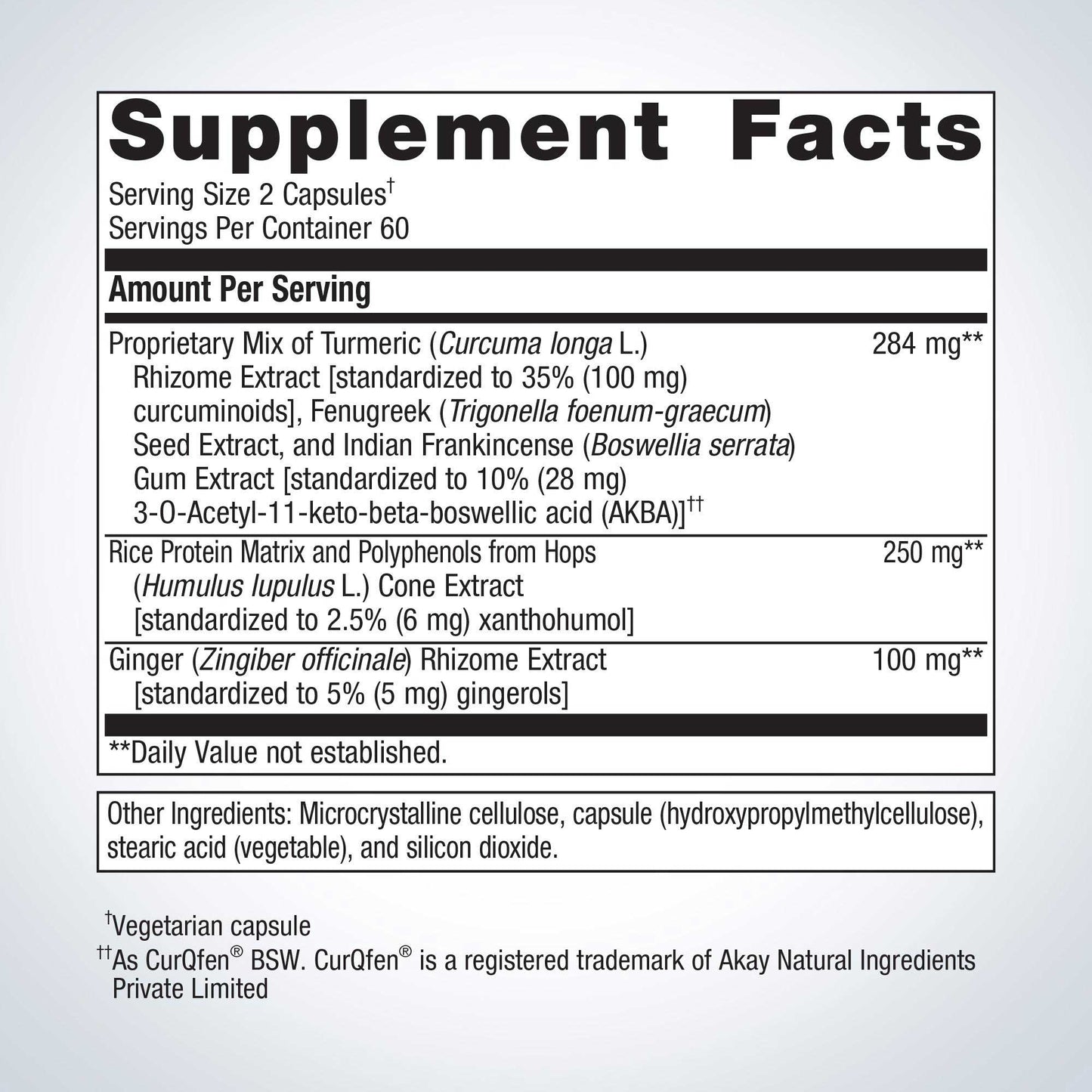 Metagenics Inflavonoid Intensive Care