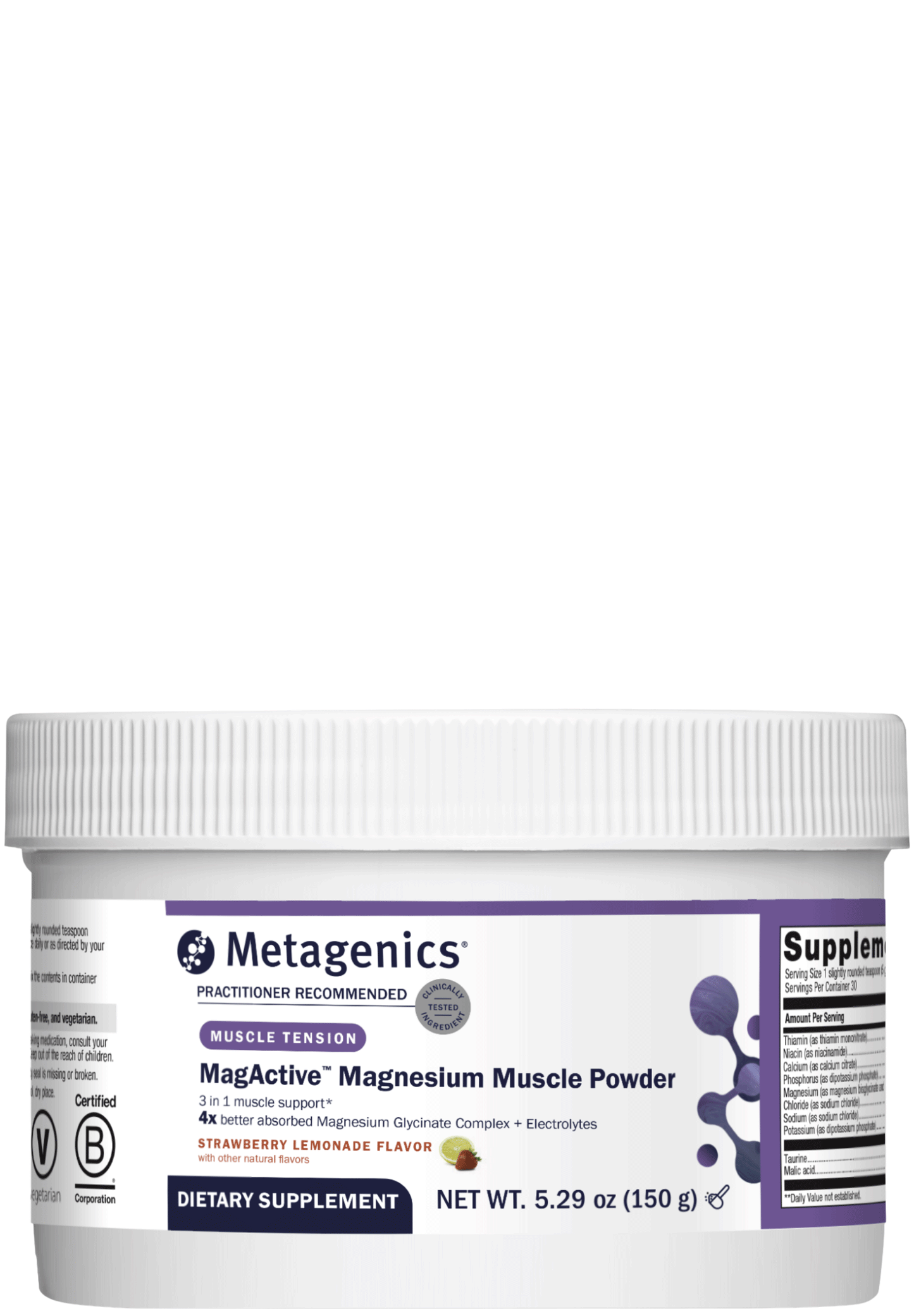 Metagenics MagActive Magnesium Muscle Powder