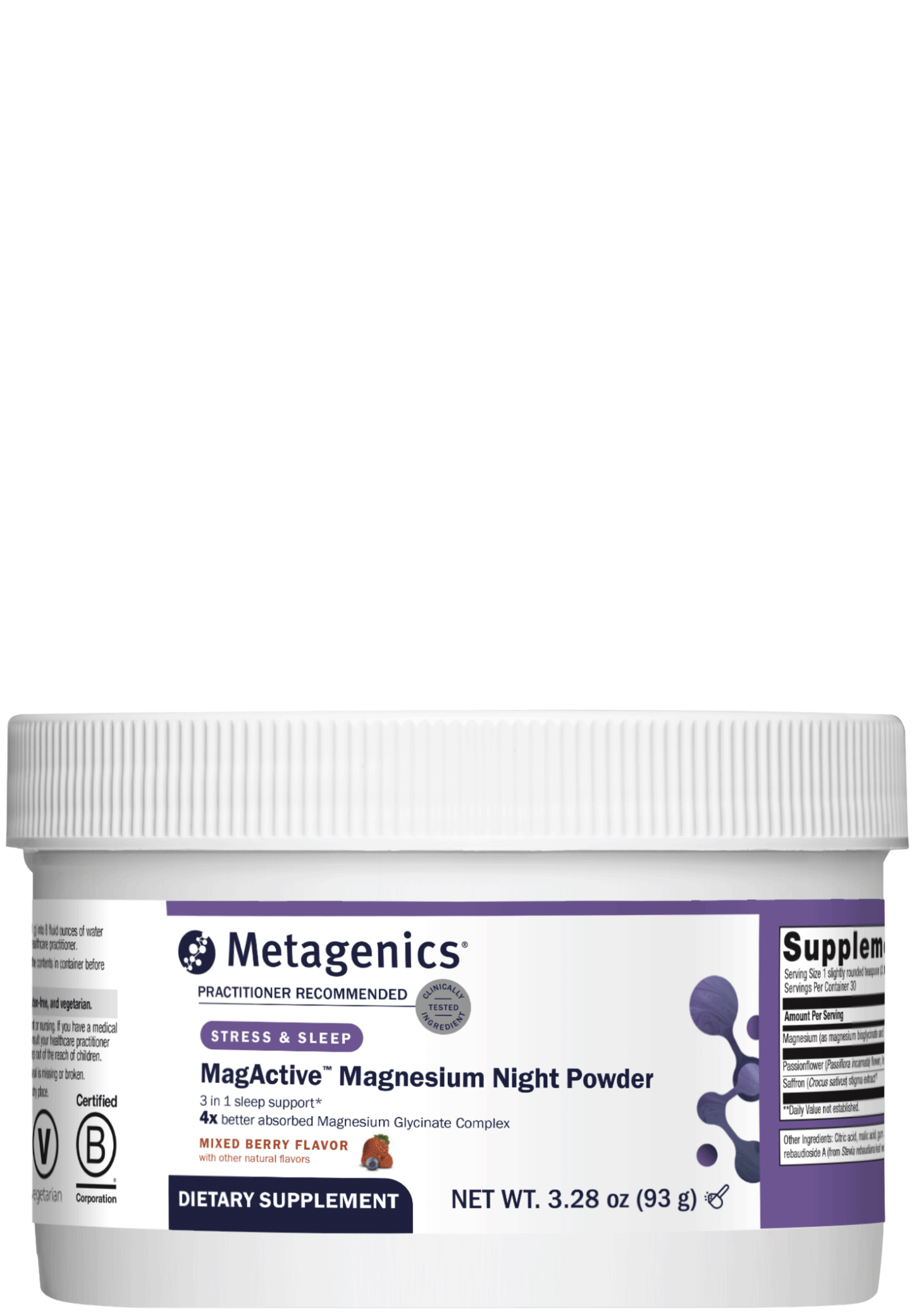 Metagenics MagActive Magnesium Night Powder
