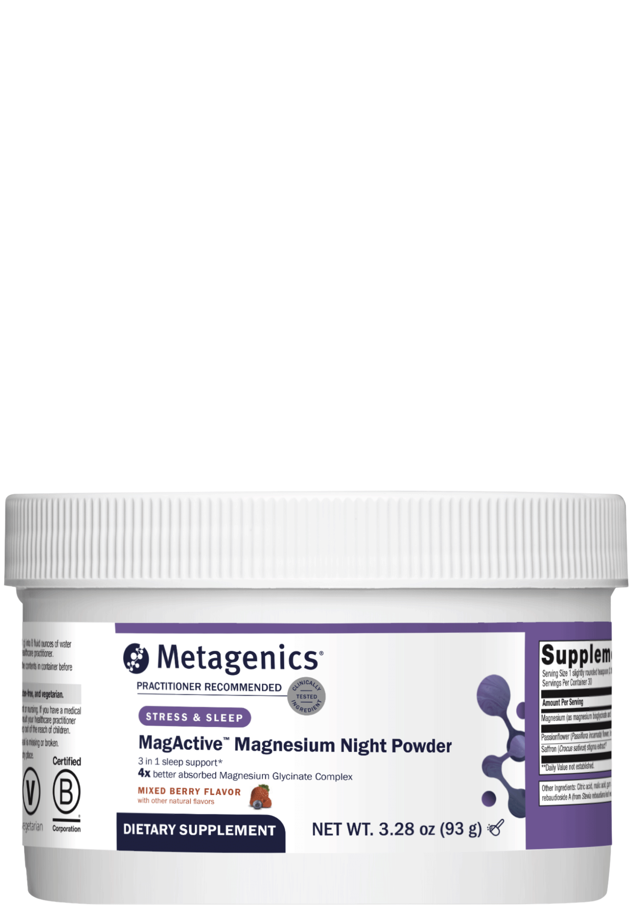 Metagenics MagActive Magnesium Night Powder