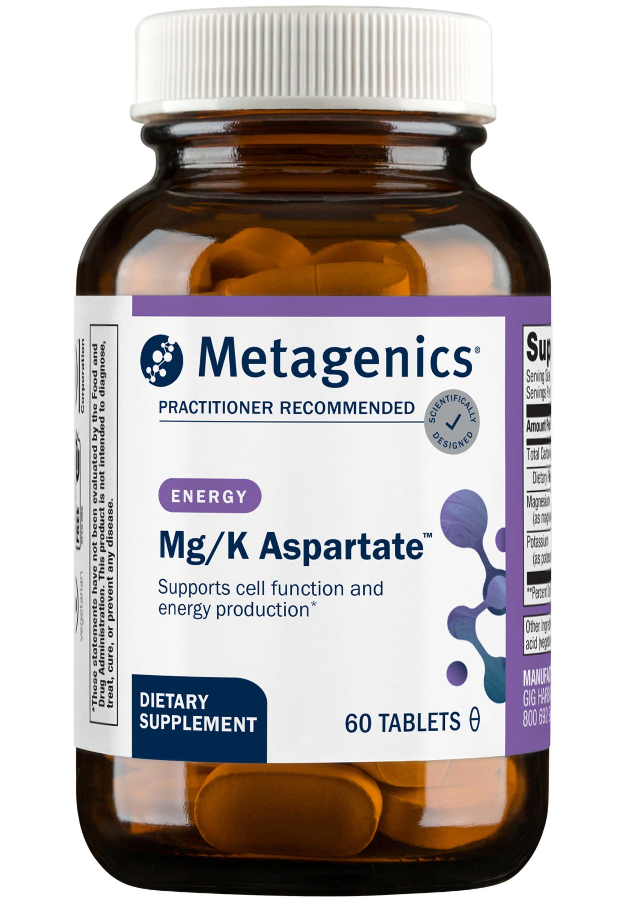 Metagenics Mg/K Aspartate