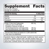 Metagenics OmegaGenics Algae Omega-3s 300 mg