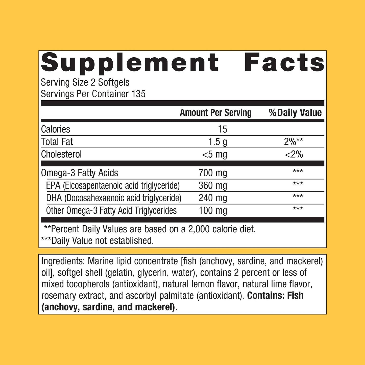 Metagenics OmegaGenics Fish Oil EPA-DHA 300 mg