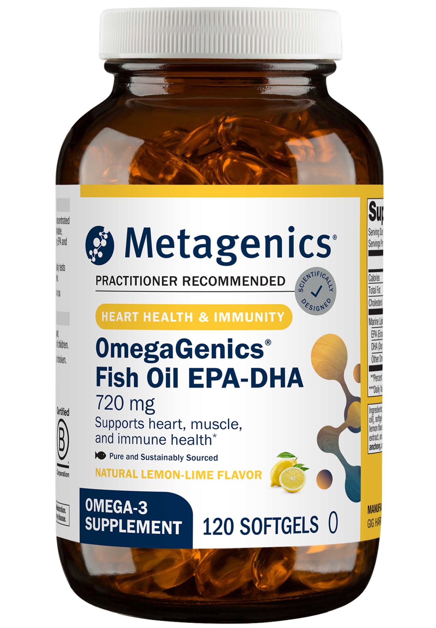 Metagenics OmegaGenics Fish Oil EPA-DHA 720 mg