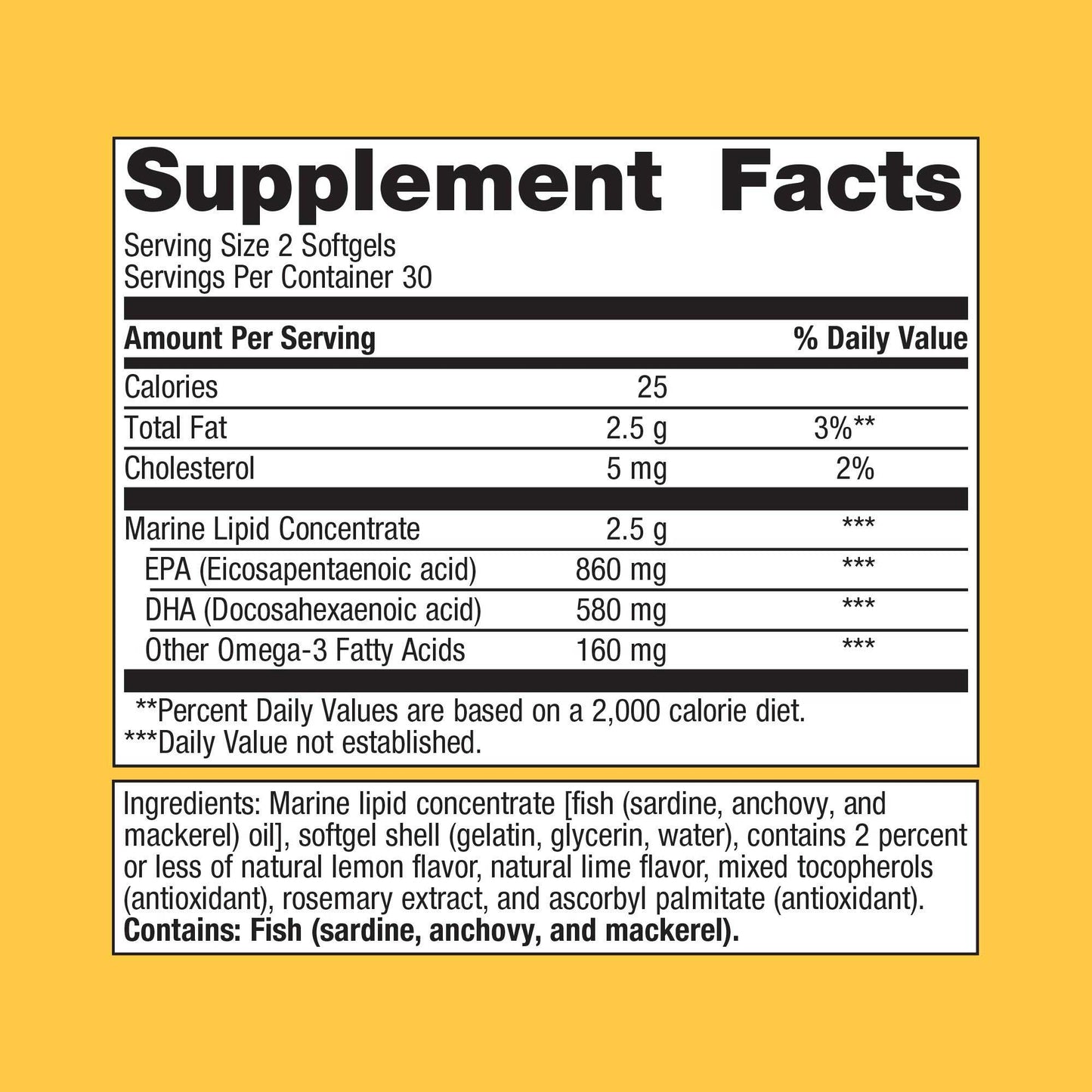 Metagenics OmegaGenics Fish Oil EPA-DHA 720 mg