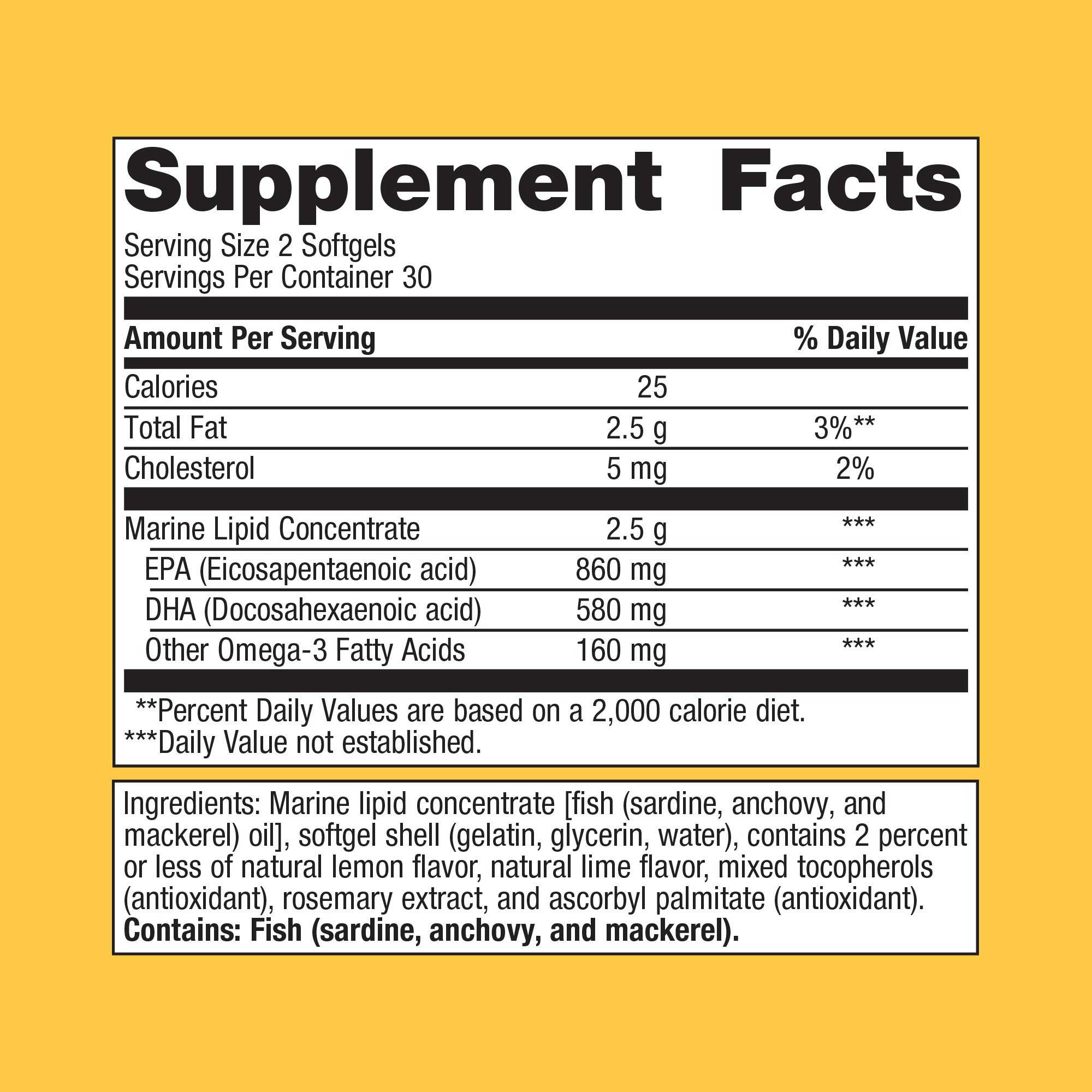 Metagenics OmegaGenics Fish Oil EPA-DHA 720 mg