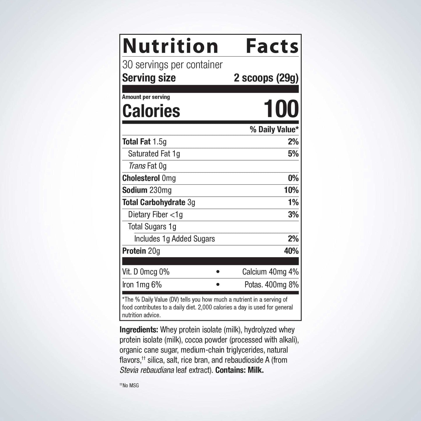 Metagenics Perfect Protein Whey