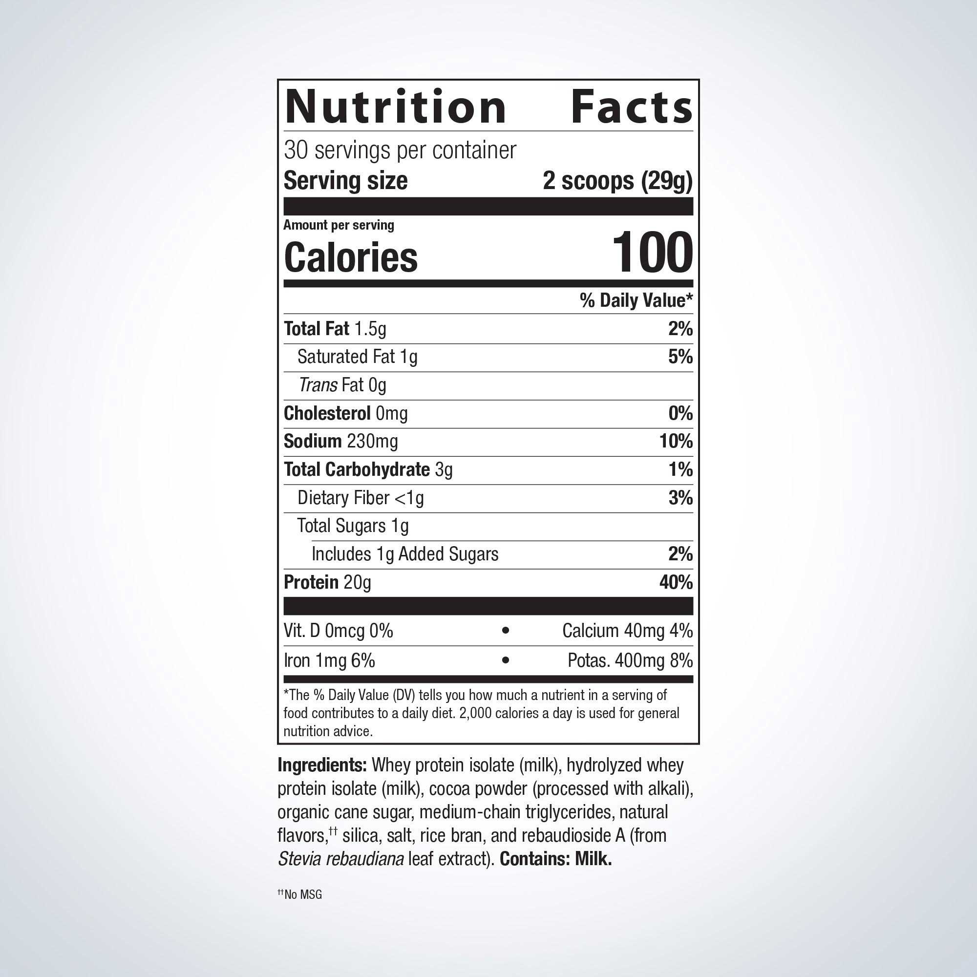 Metagenics Perfect Protein Whey