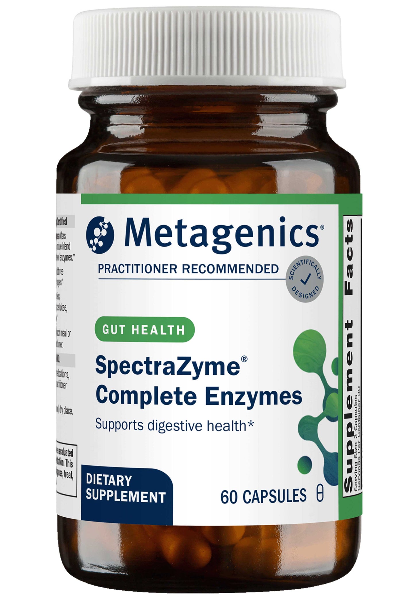 Metagenics SpectraZyme Complete Enzymes