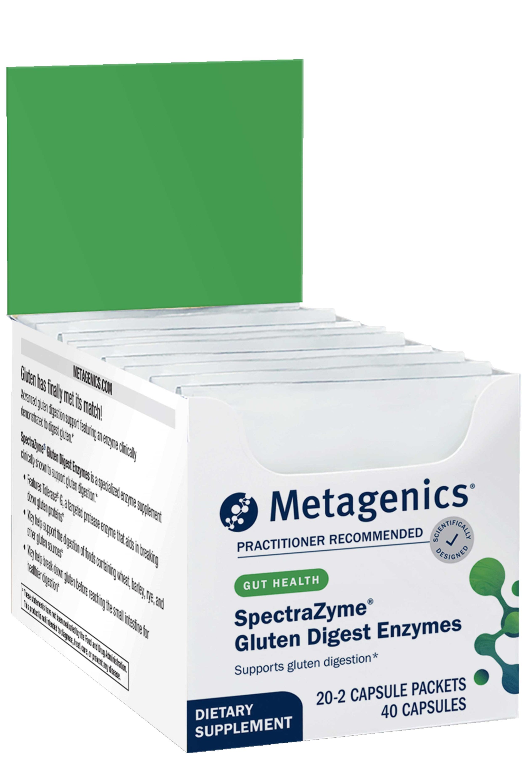 Metagenics SpectraZyme Gluten Digest Enzymes