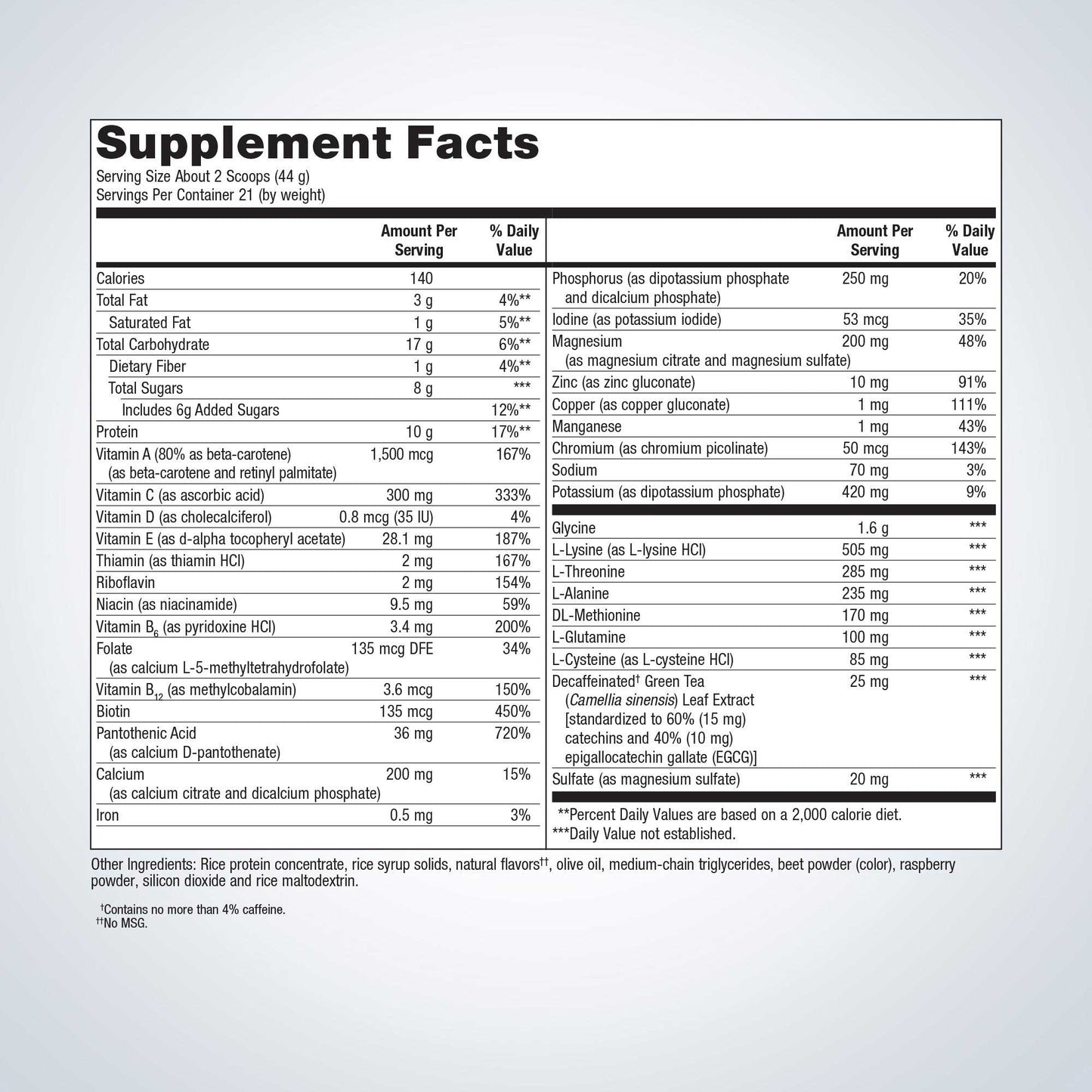 Metagenics UltraClear Plus Detox Powder