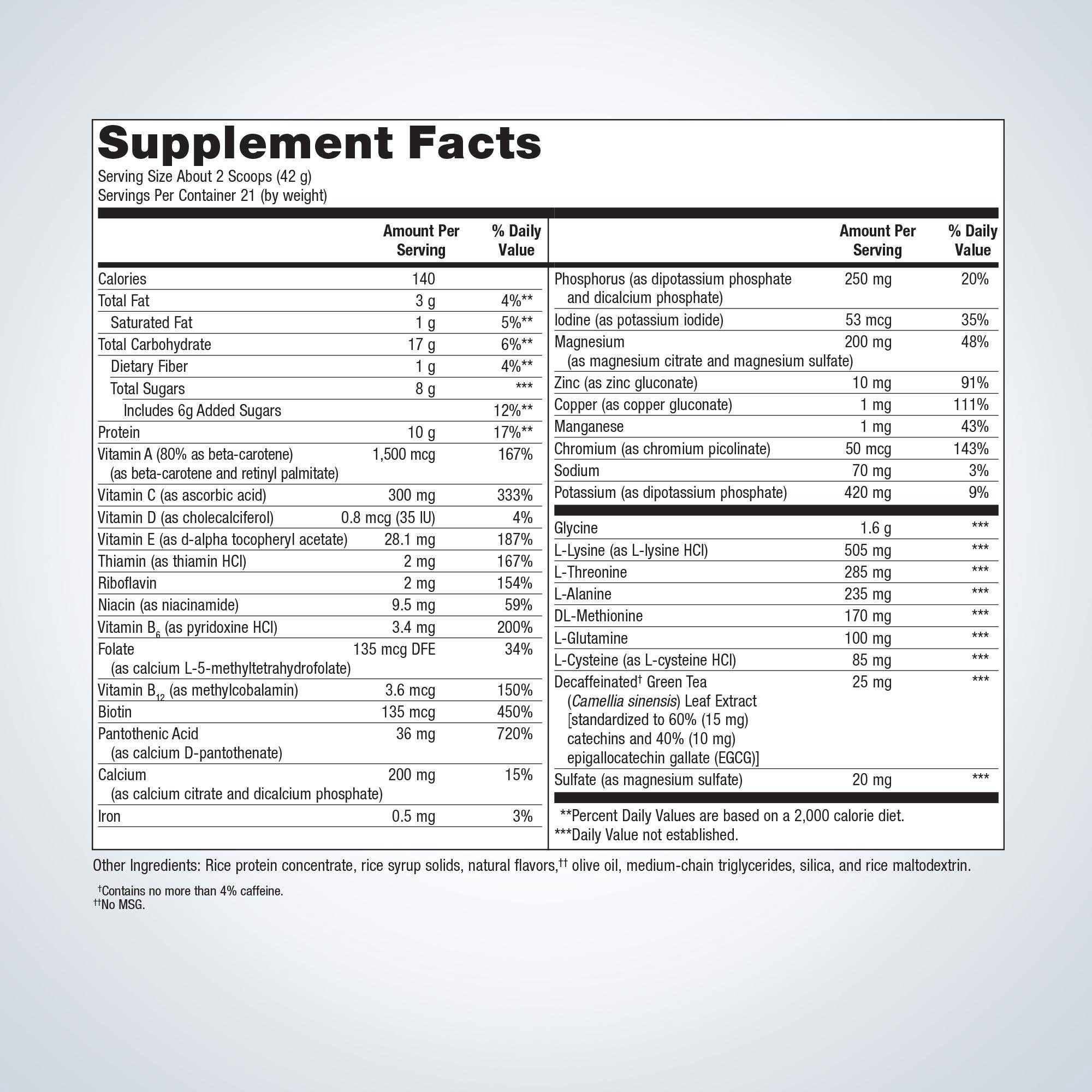 Metagenics UltraClear Plus Detox Powder