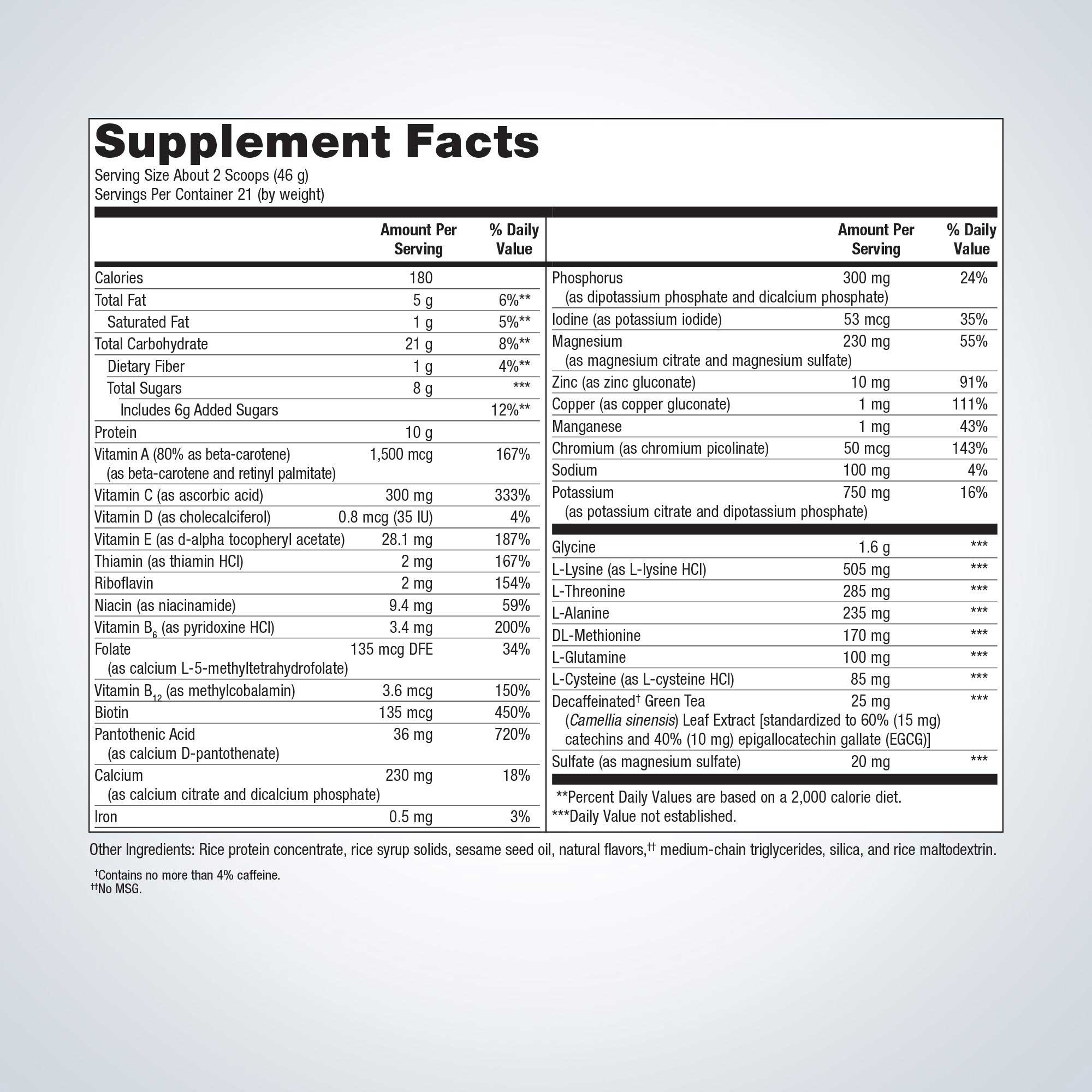 Metagenics UltraClear Plus pH Detox Powder