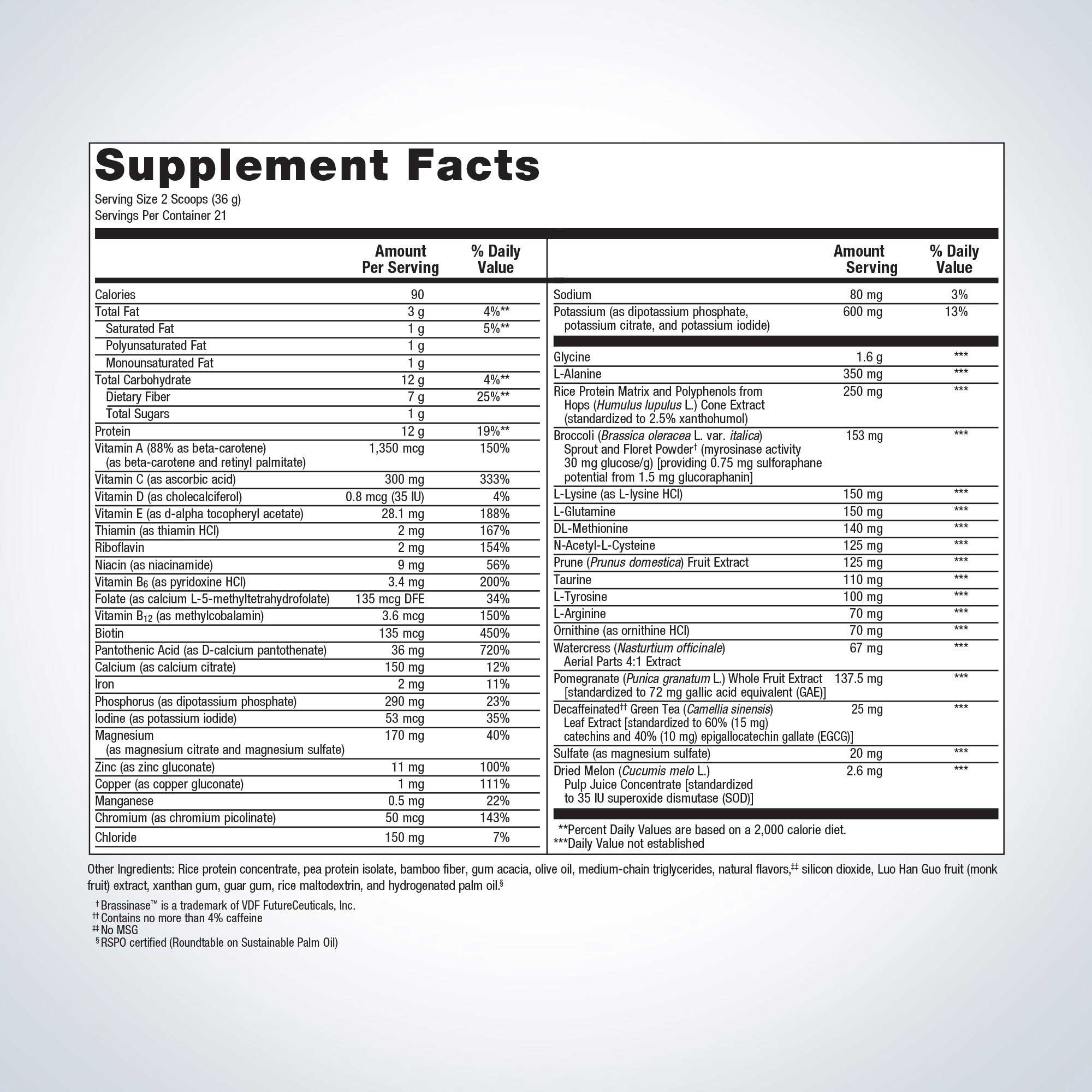 Metagenics UltraClear Renew Detox Powder