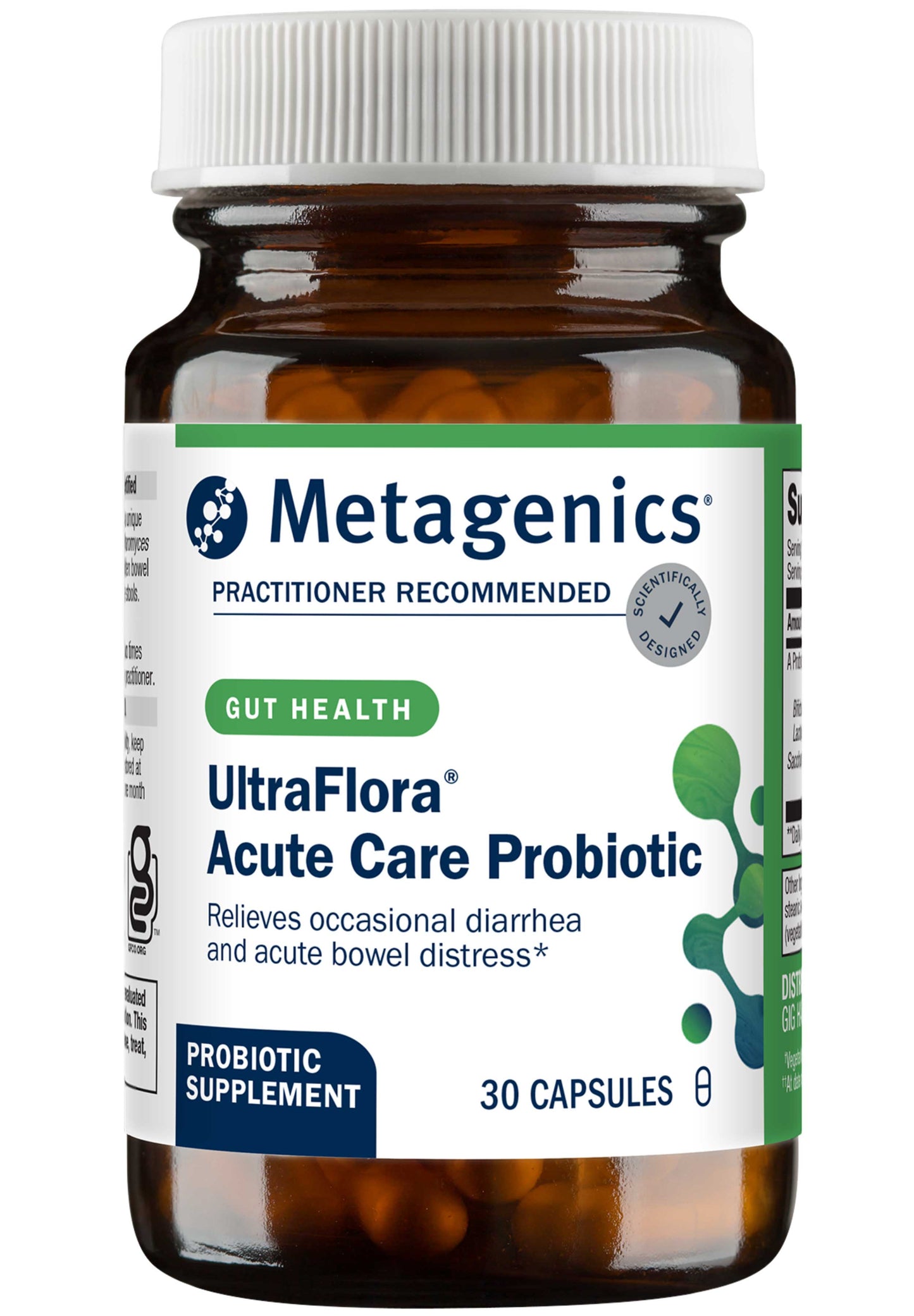 Metagenics UltraFlora Acute Care Probiotic