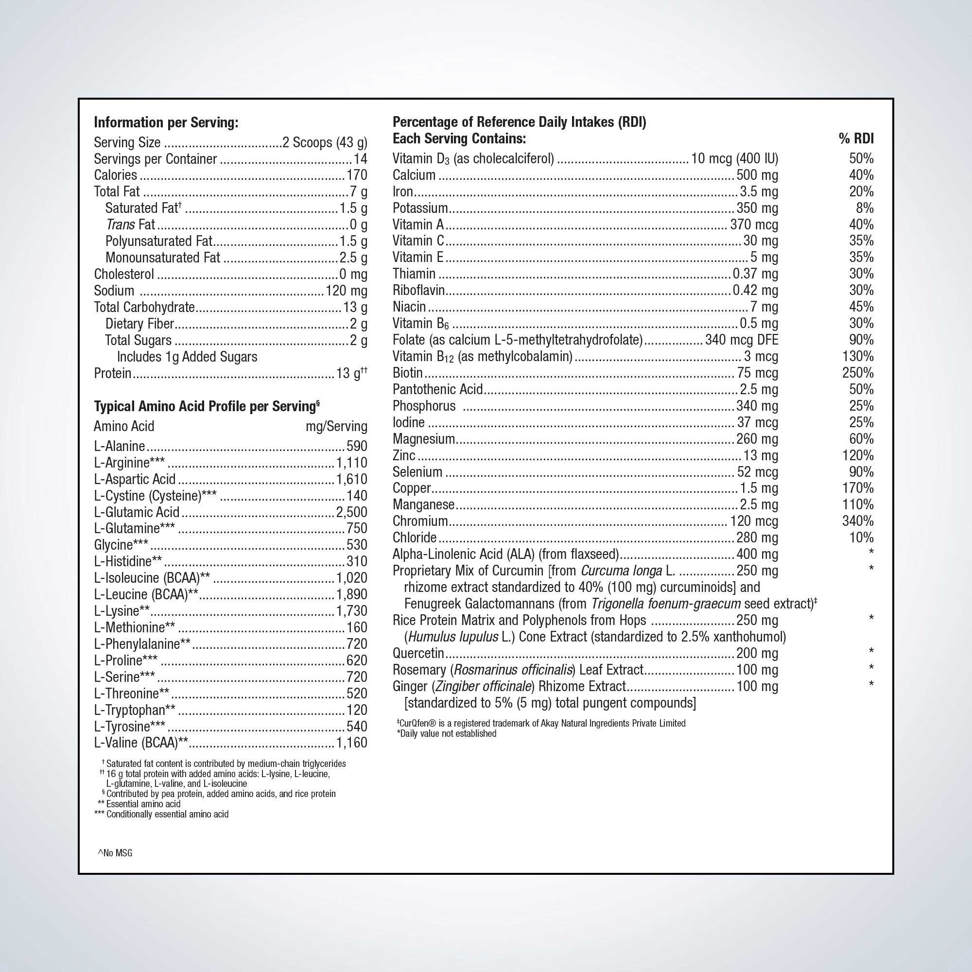 Metagenics UltraInflamX Plus 360°®