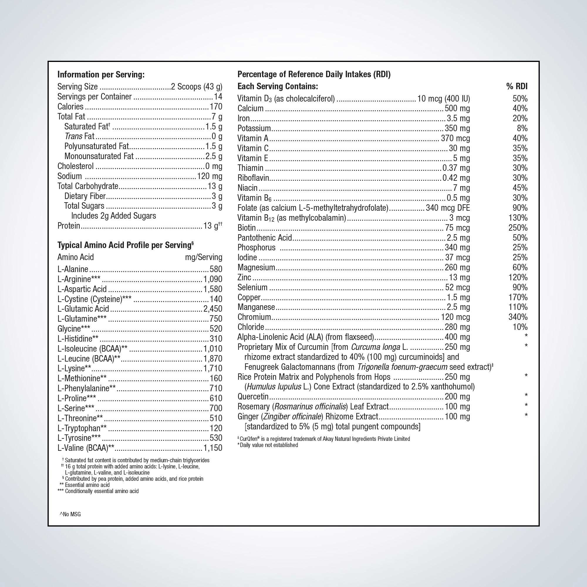 Metagenics UltraInflamX Plus 360°®