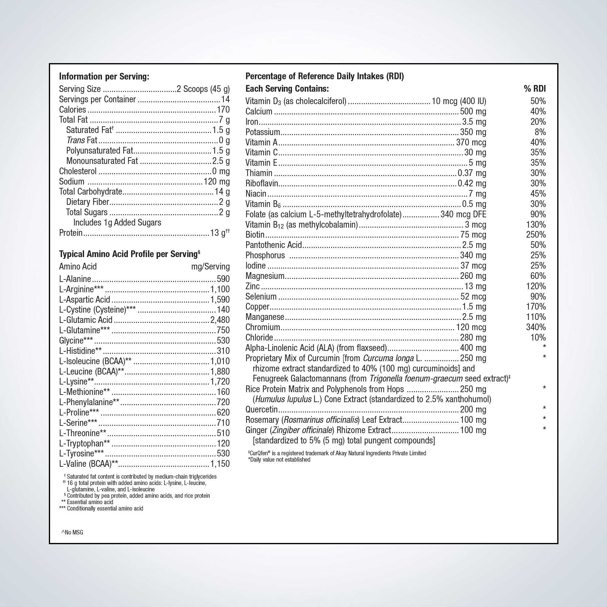 Metagenics UltraInflamX Plus 360°®