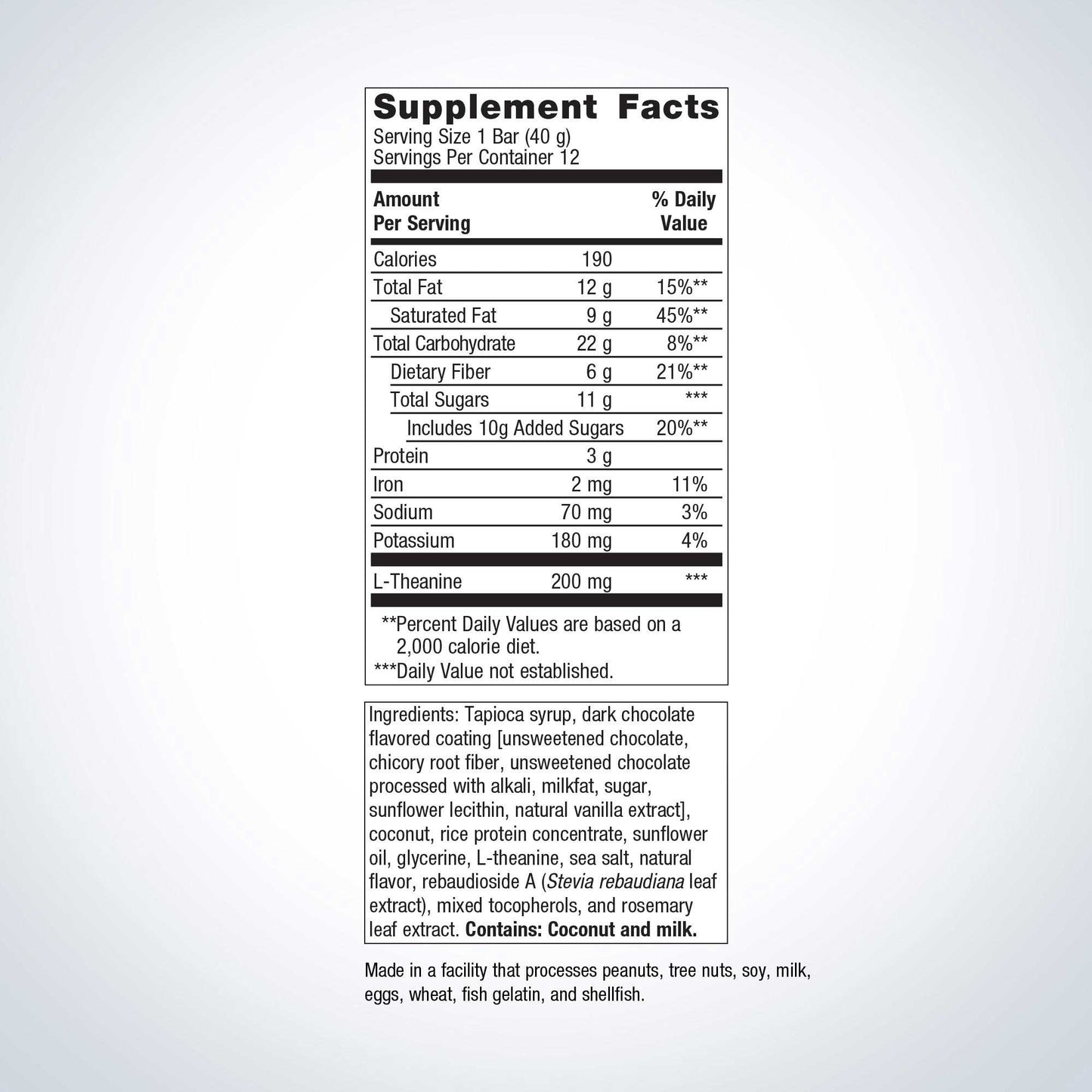 Metagenics Ultra Calm Bar