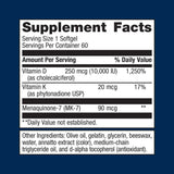 Metagenics Vitamin D3 10,000 + K