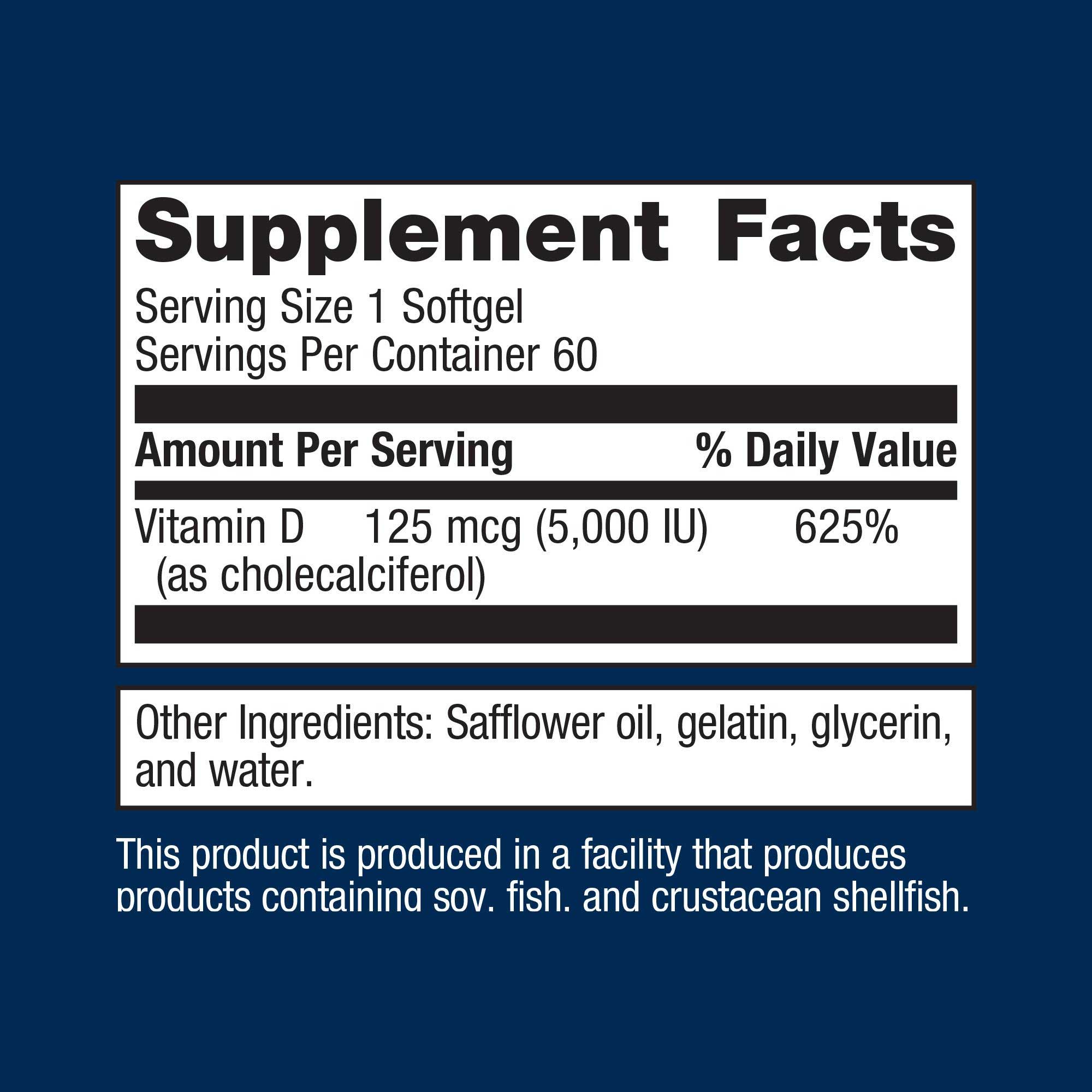 Metagenics Vitamin D3 5000