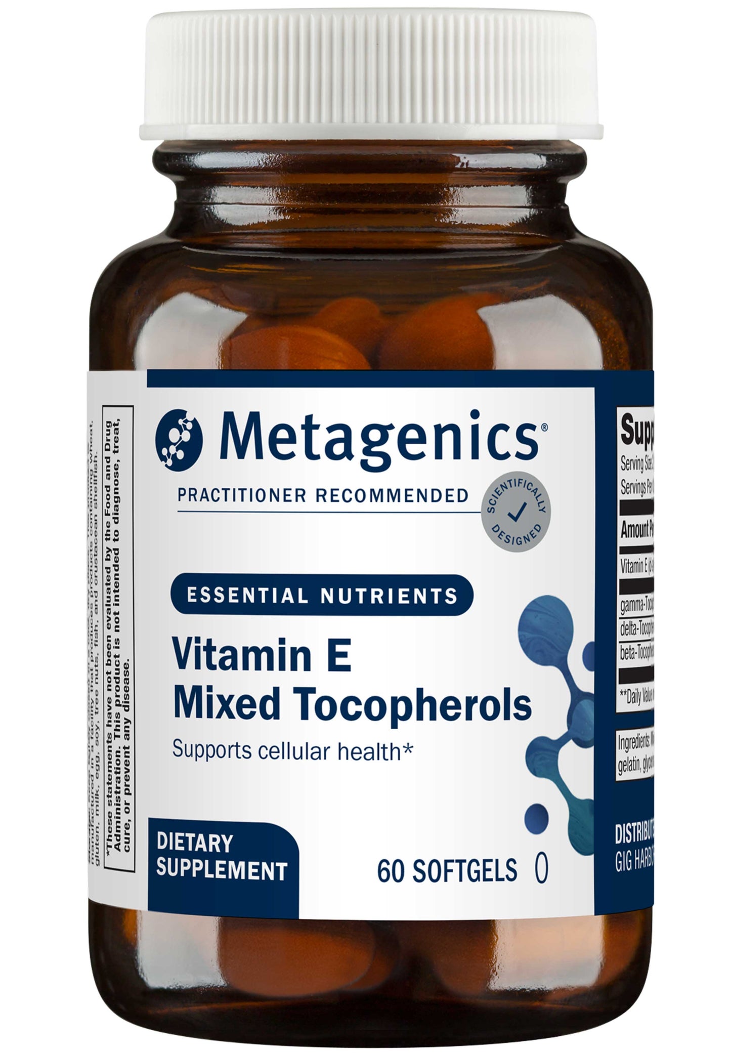 Metagenics Vitamin E Mixed Tocopherols