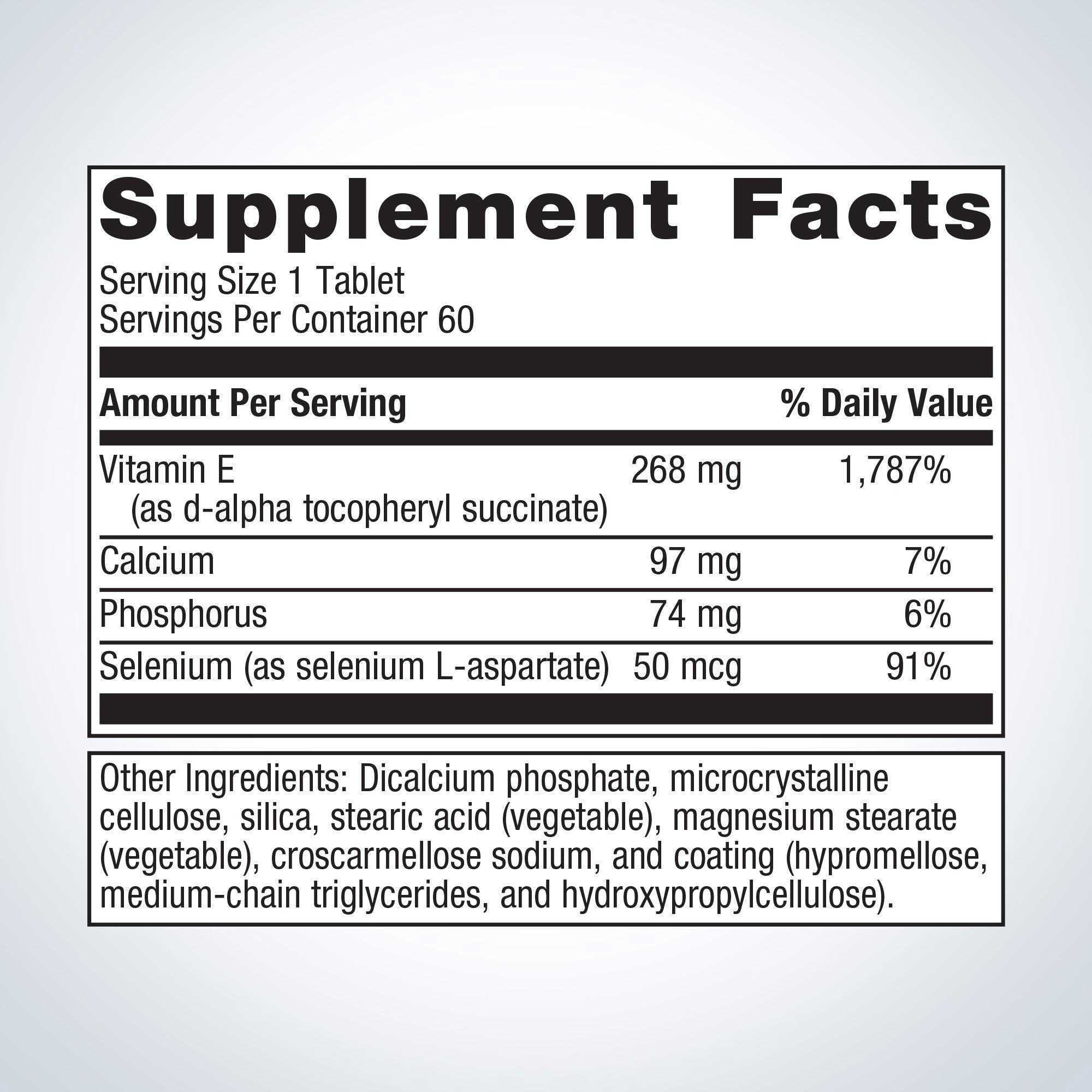 Metagenics Vitamin E + Selenium