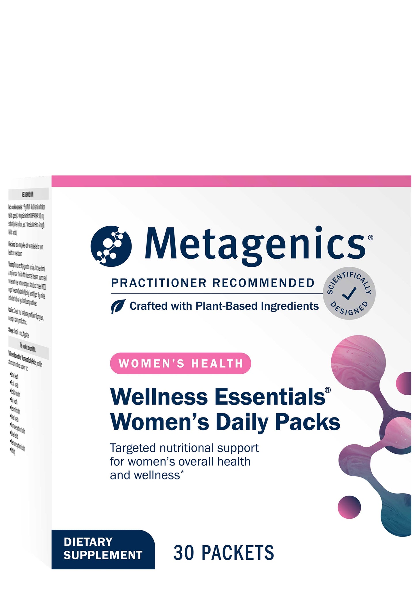 Metagenics Wellness Essentials Women's Daily Packs