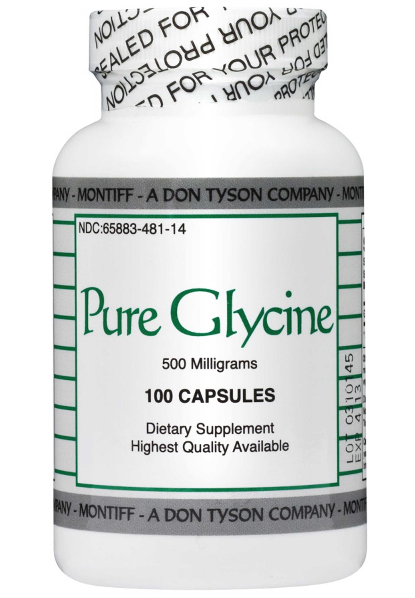 Montiff Pure Glycine 500 mg
