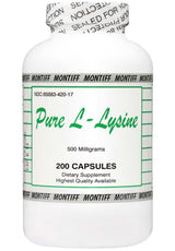Montiff Pure L-Lysine 500 mg