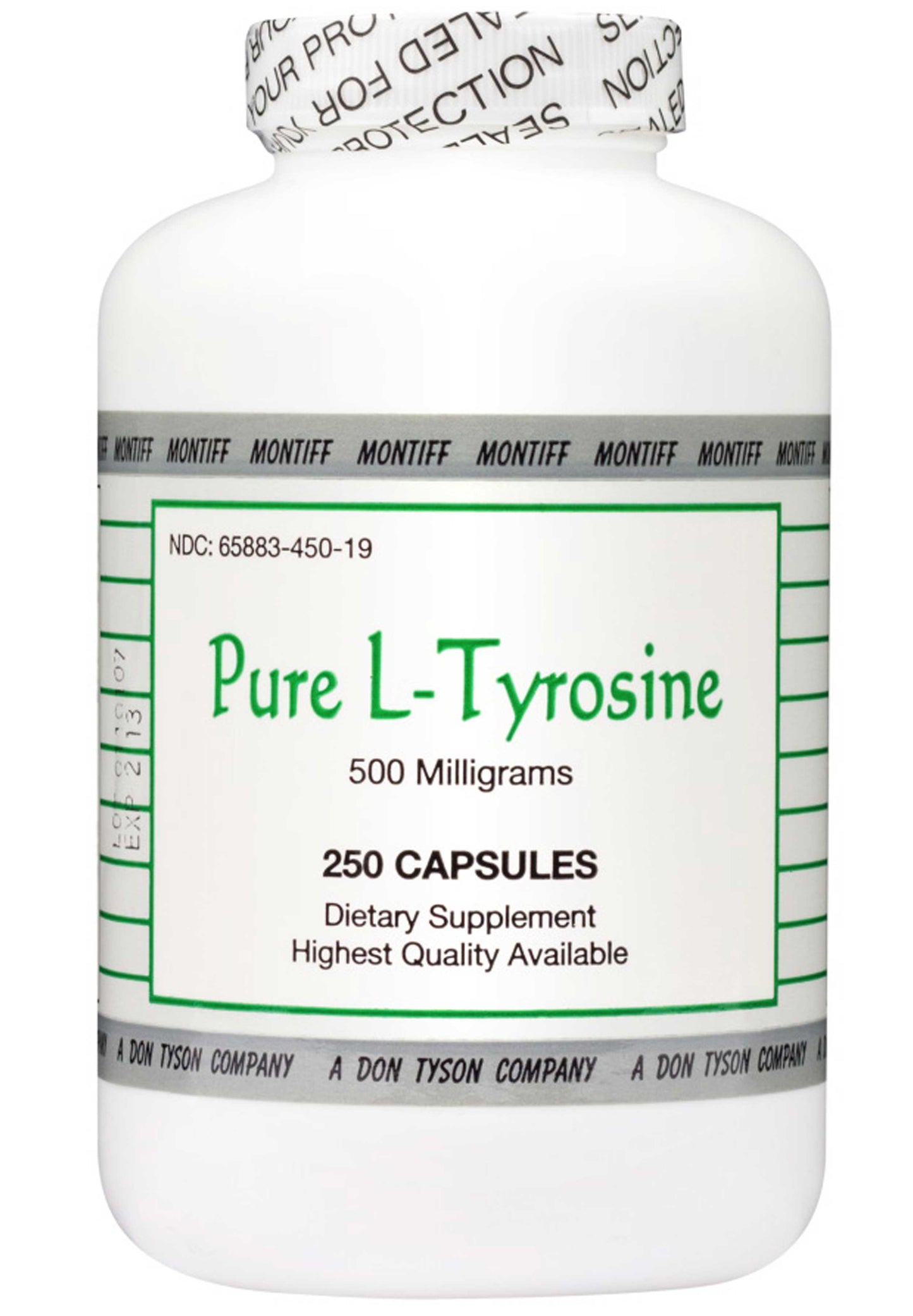 Montiff Pure L-Tyrosine 500 mg