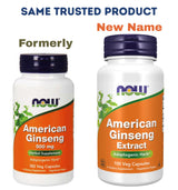 NOW American Ginseng Extract (NOW American Ginseng 500 mg)