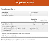 NOW American Ginseng Extract (NOW American Ginseng 500 mg)