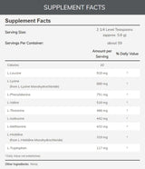 NOW Sports Amino-9 Essentials Powder