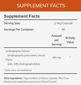 NOW Andrographis Extract 400 mg