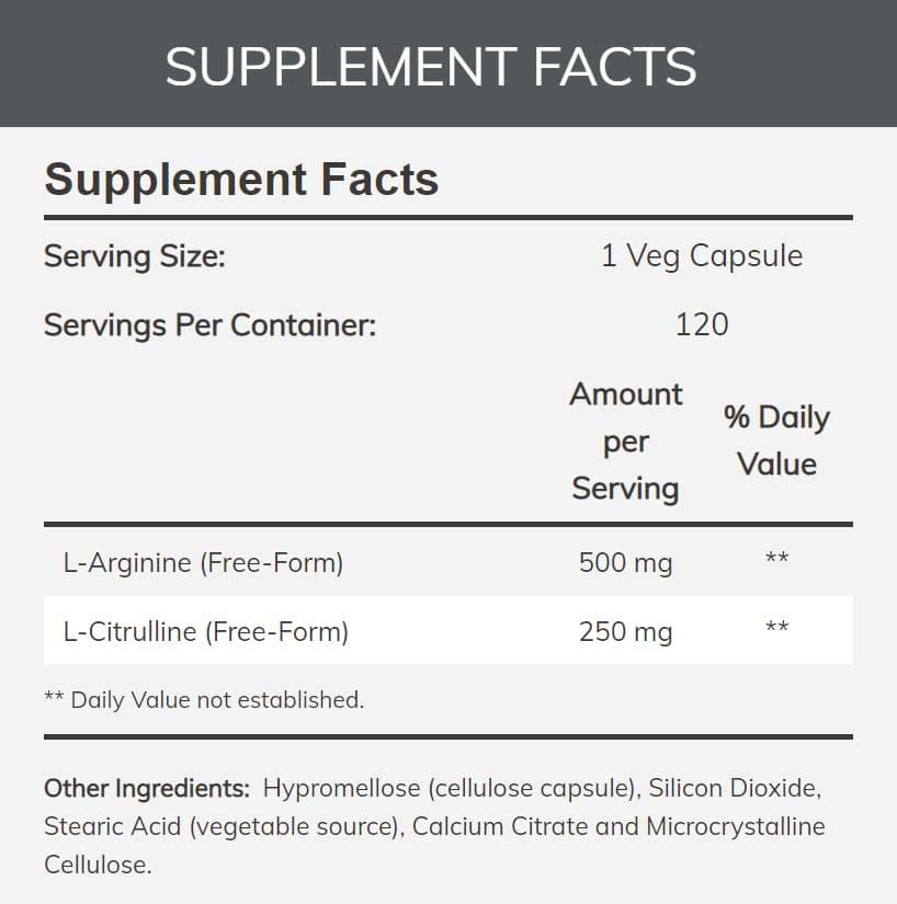 NOW Sports Arginine & Citrulline