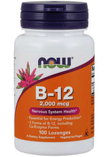 NOW B-12 2,000 mcg