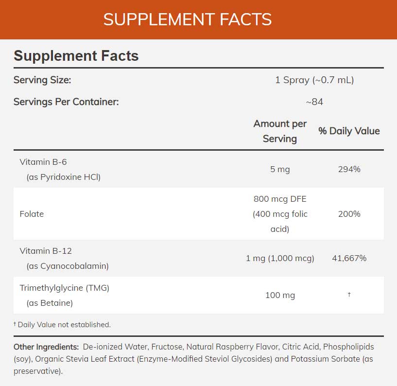 NOW B-12 Liposomal Spray 1000 mcg