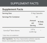 NOW Sports Beta-Alanine 750 mg Veg Capsules