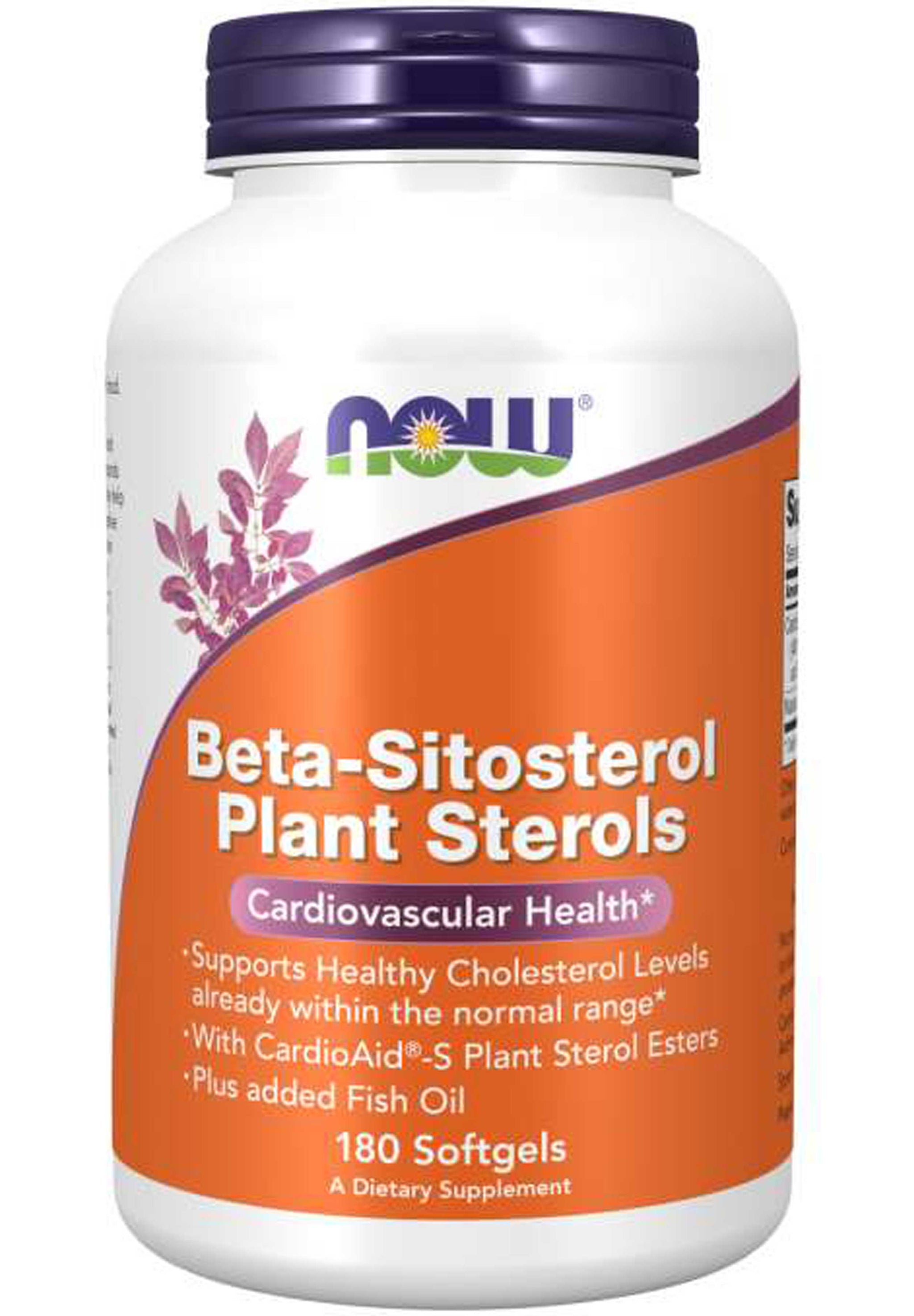 NOW Beta-Sitosterol Plant Sterols