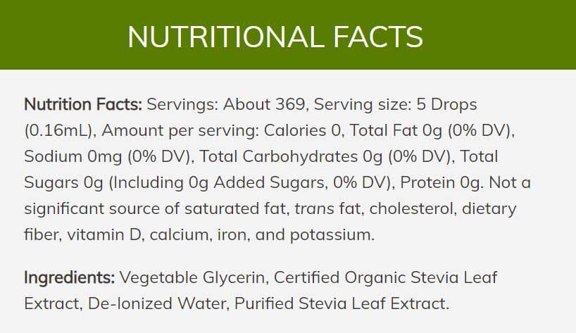 NOW Better Stevia, Glycerite