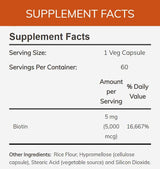 NOW Biotin 5,000 mcg