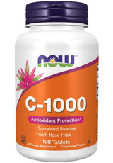NOW C-1000 Sustained Release with Rose Hips