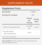 NOW C-1000 Sustained Release with Rose Hips