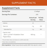 NOW Caprylic Acid 600 mg