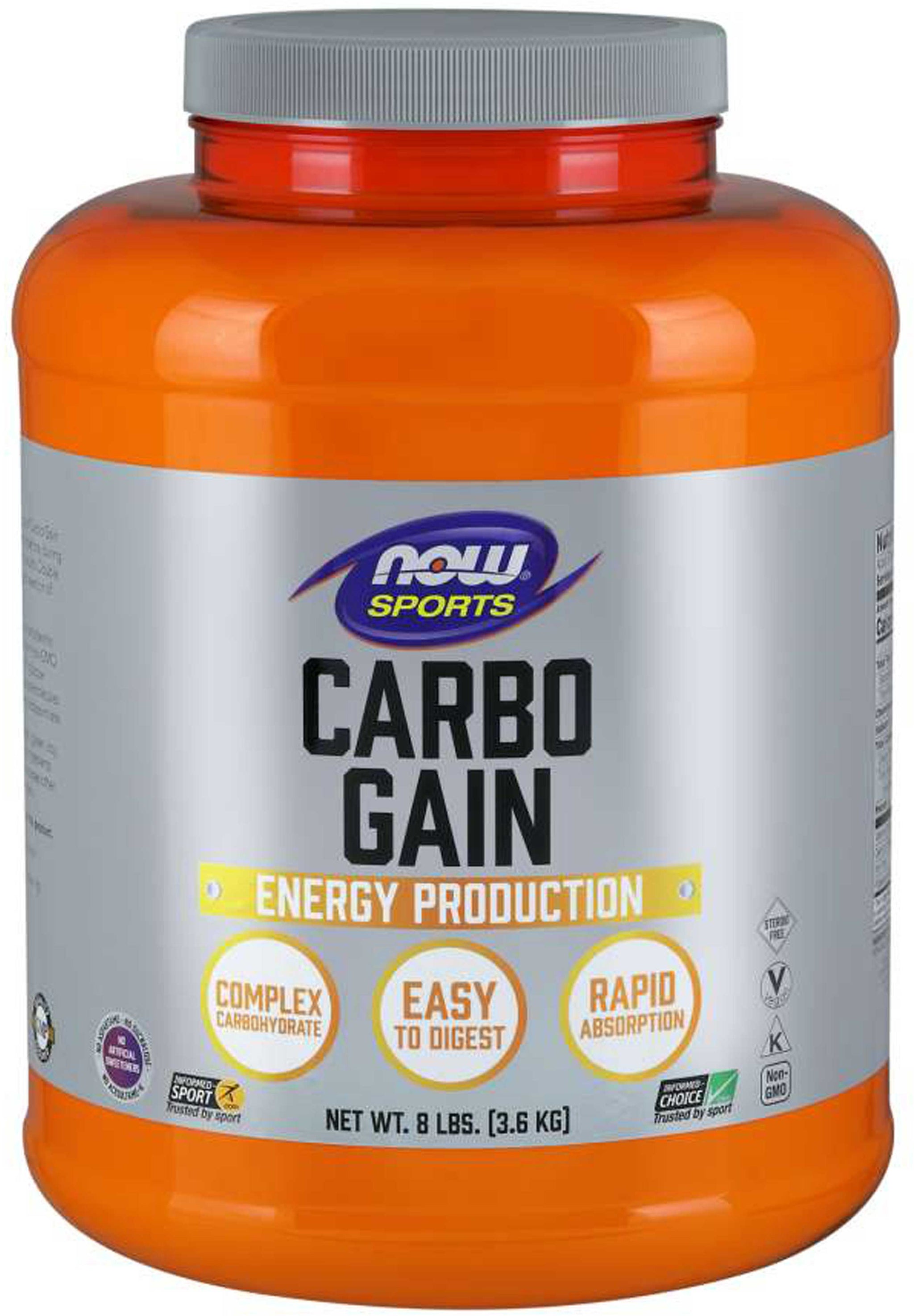 NOW Sports Carbo Gain Powder